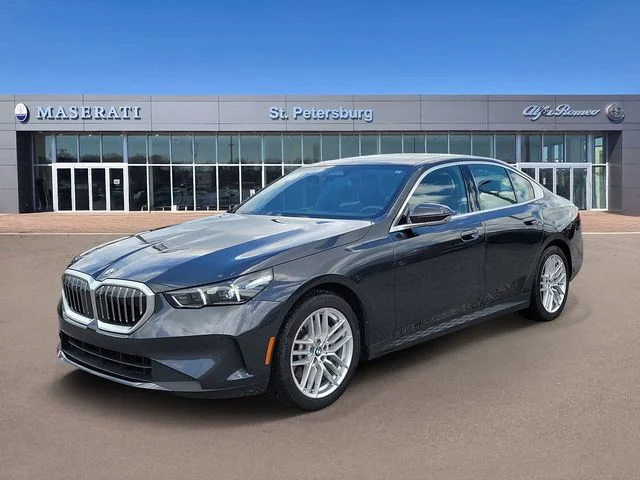 Used 2025 Gray BMW 530i image 2