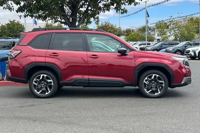 New 2026 CRIMSON RED PEARL Subaru Premium Hybrid image 3