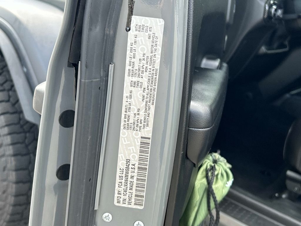 Used 2021 Gray Jeep Sport image 10