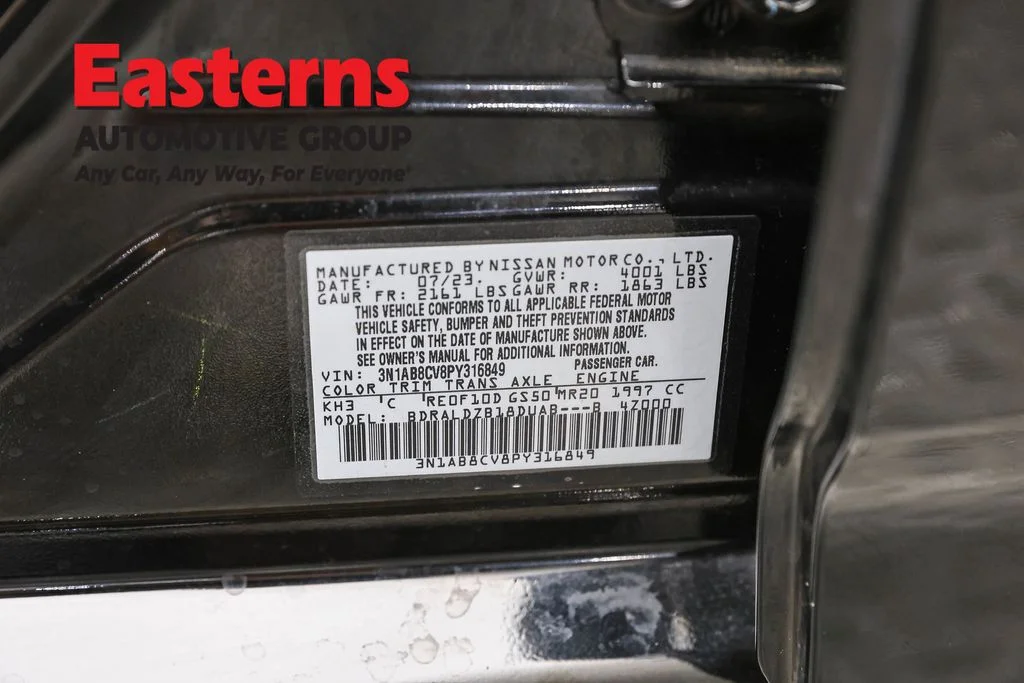 Used 2023 Black Nissan SV image 36