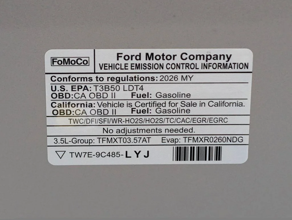 New 2026 Iconic Silver Metallic Ford XLT image 31