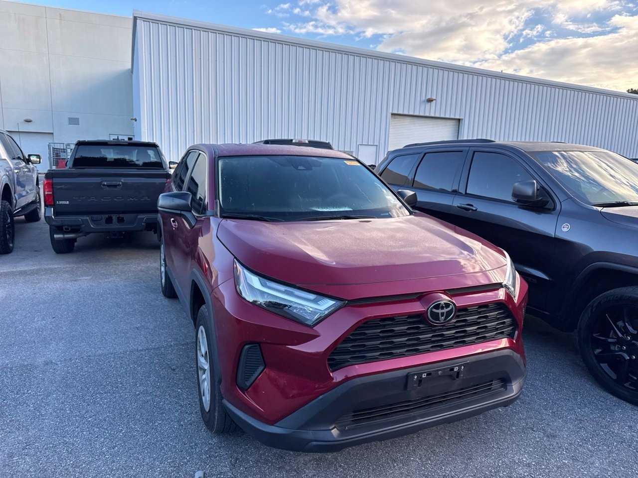 Used 2023 Red Toyota LE image 3