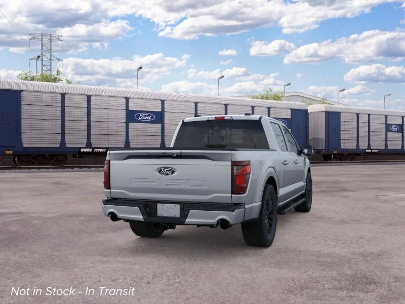 New 2026 Iconic Silver Metallic Ford XLT image 8