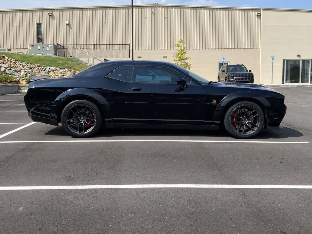Used 2021 Black Dodge R/T Scat Pack Widebody image 2