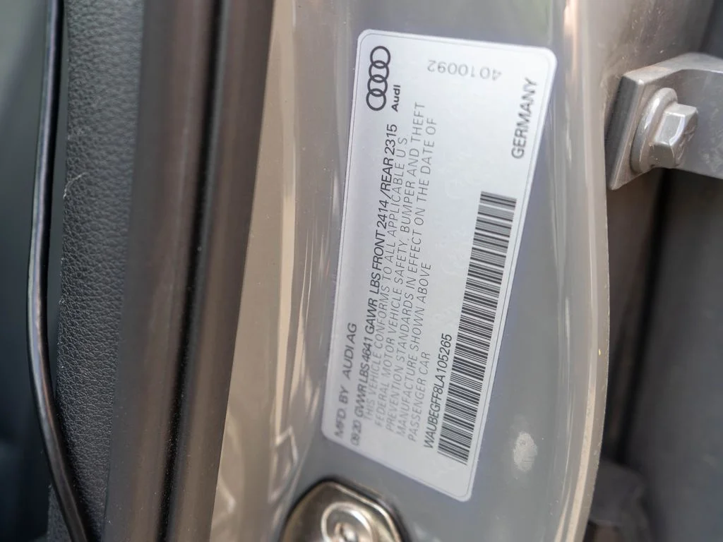 Used 2020 Gray Audi 2.0T Premium image 27