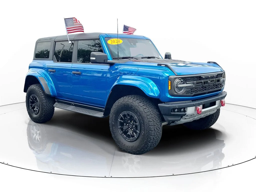Used 2024 Blue Ford Raptor image 2