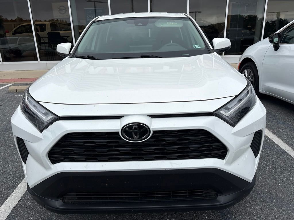 Used 2023 White Toyota LE image 2
