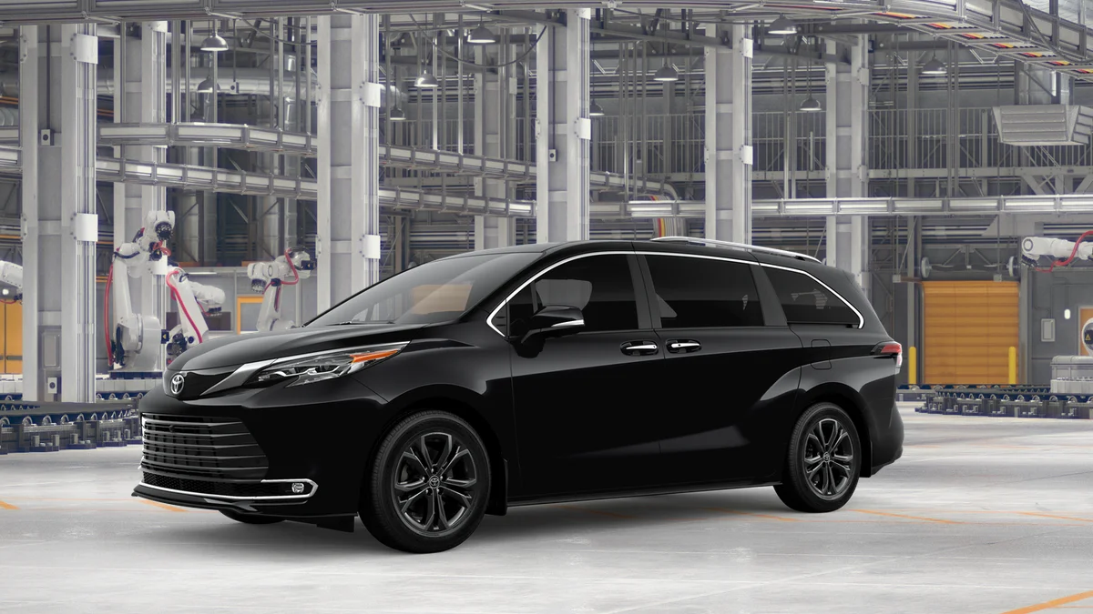 New 2026 Midnight Black Metallic Toyota Platinum image 2