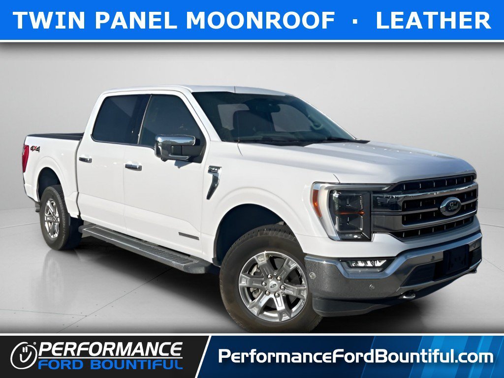 Used 2021 Oxford White Ford Lariat image 1