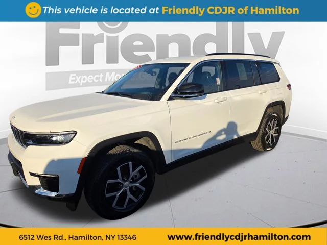 Used 2025 White Jeep Limited image 1