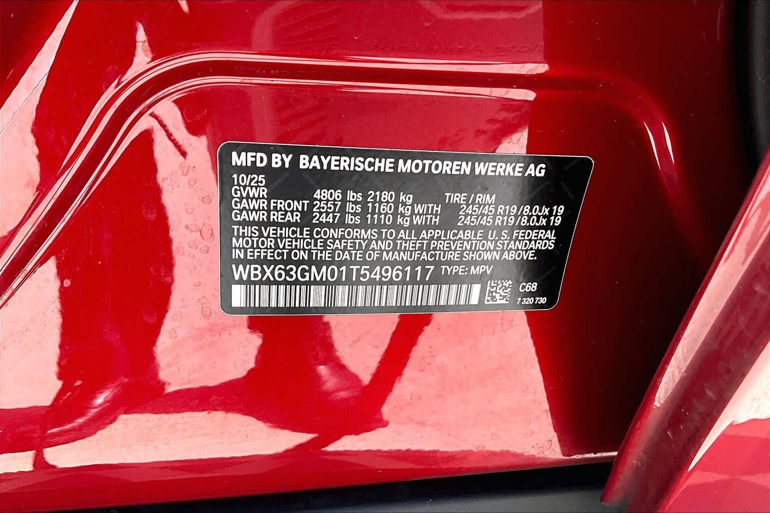 Used 2026 Vegas Red Metallic BMW xDrive28i image 32