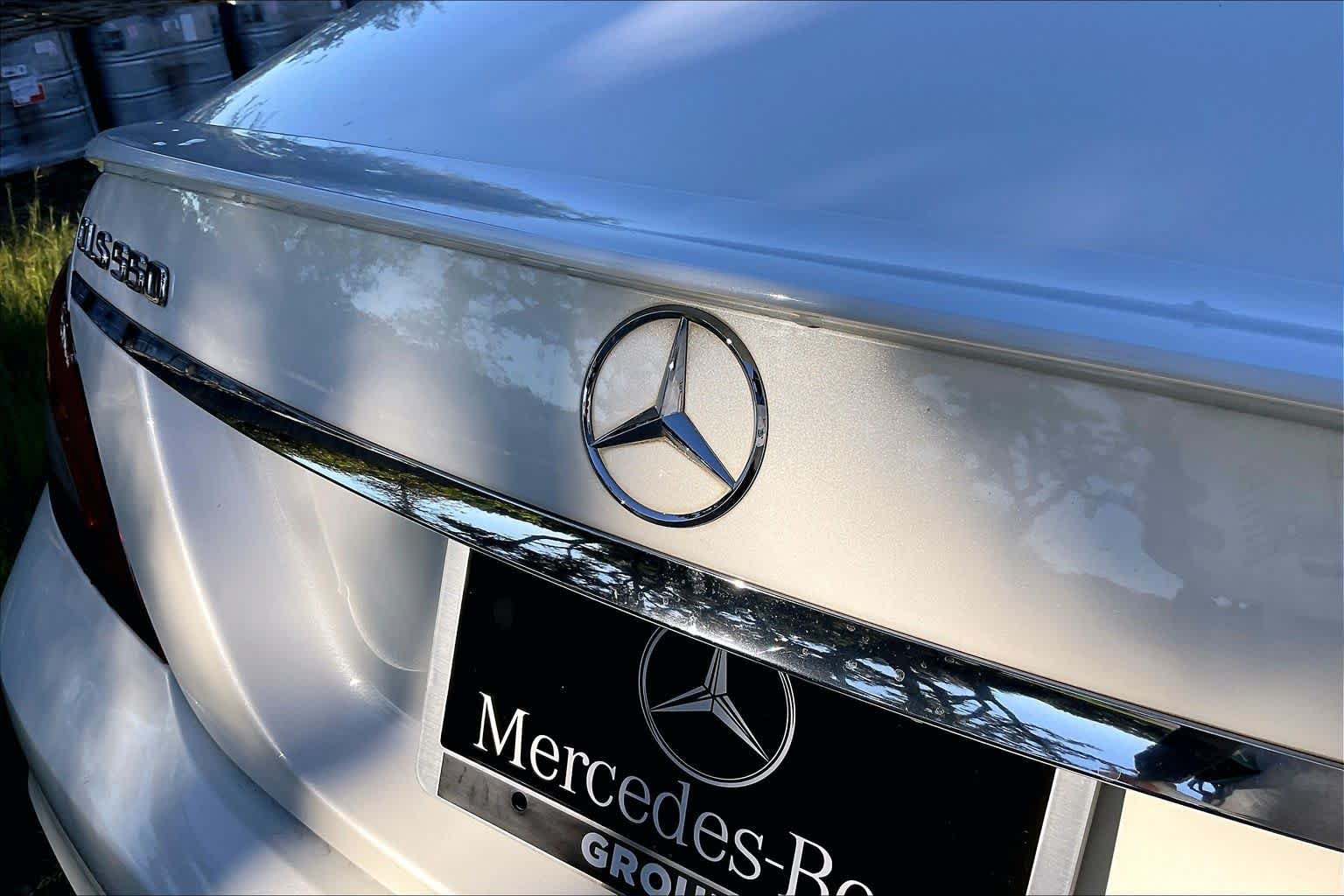 Used 2018 designo Diamond White Metallic Mercedes-Benz CLS 550 image 30