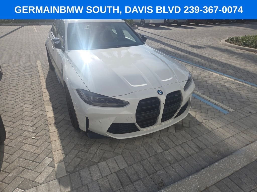 Certified Used 2024 Alpine White BMW Competition image 17