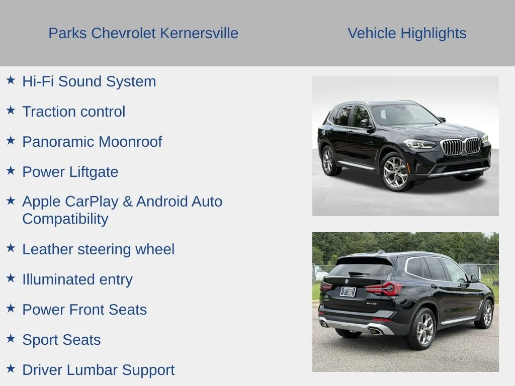 Used 2023 Black BMW sDrive30i image 11