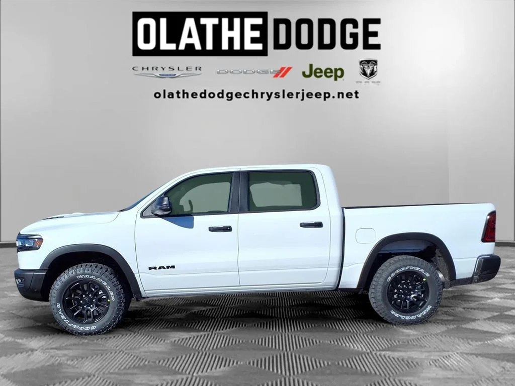 New 2026 Bright White Clear-Coat Exterior Paint RAM Rebel image 17
