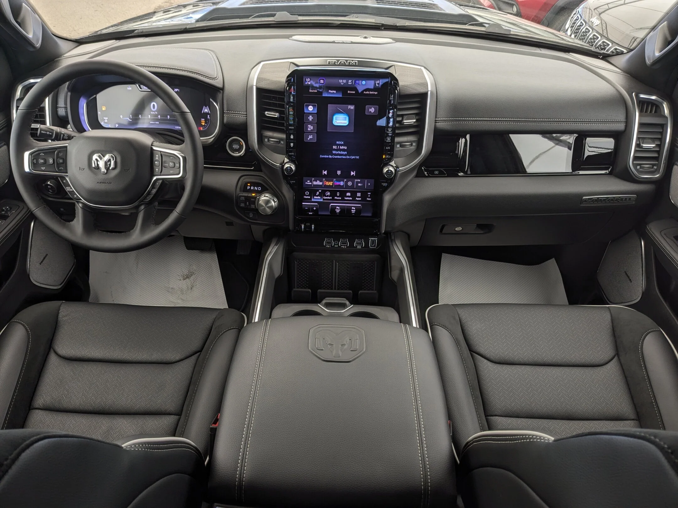 Used 2026 Black RAM Laramie - - 4x4 - Night Edition - Laramie Level II - Dual Pane Sunroof - Power Boards & More! image 26