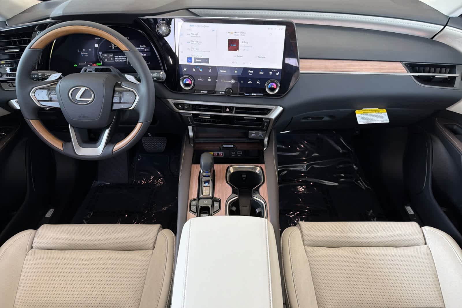 New 2026 Eminent White Pearl Lexus RX 350h LUXURY AWD image 3