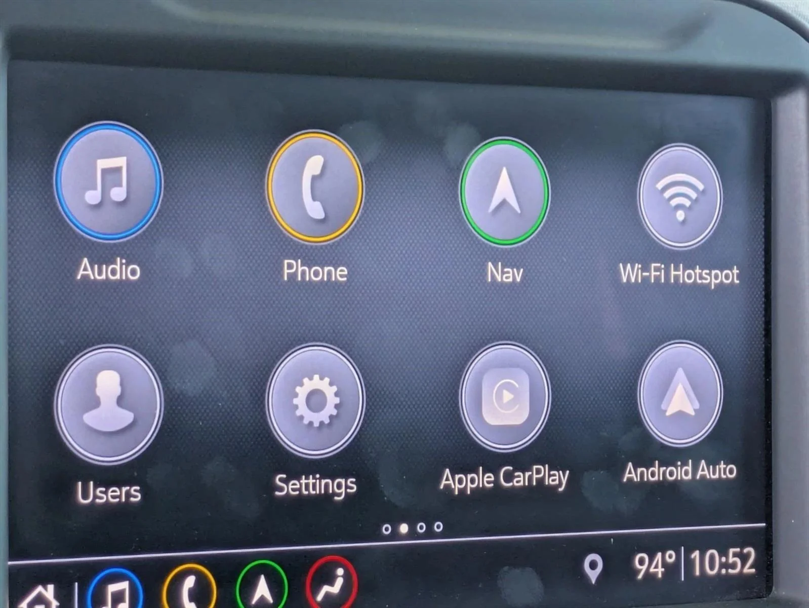 Used 2019 White Frost Tricoat GMC SLT image 8