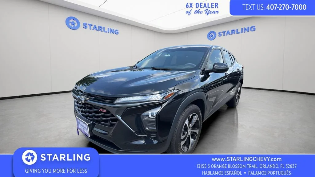 Used 2024 Mosaic Black Metallic Chevrolet 1RS image 1