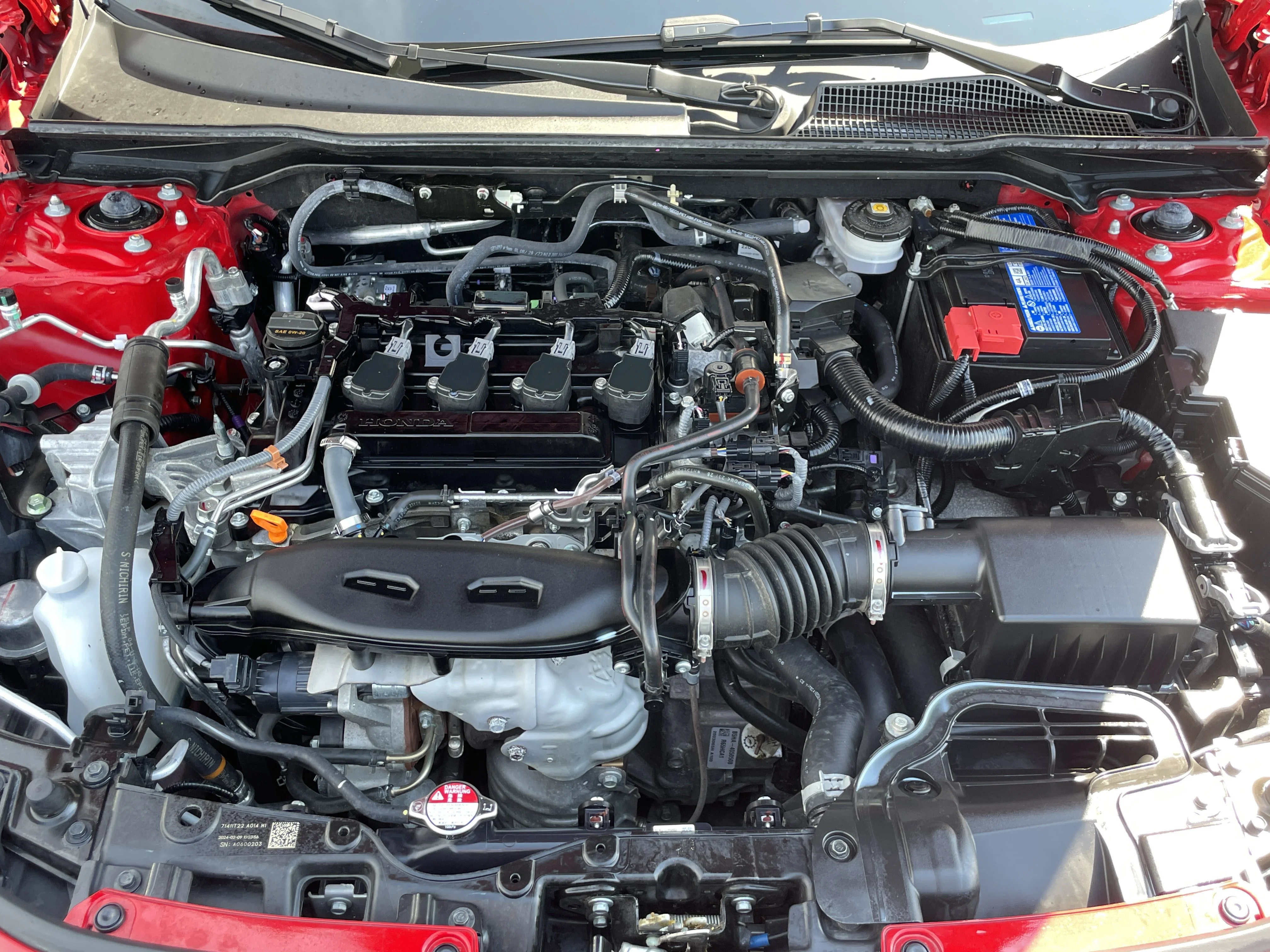 Certified Used 2024 Rallye Red Honda 1.5T EX-L image 28