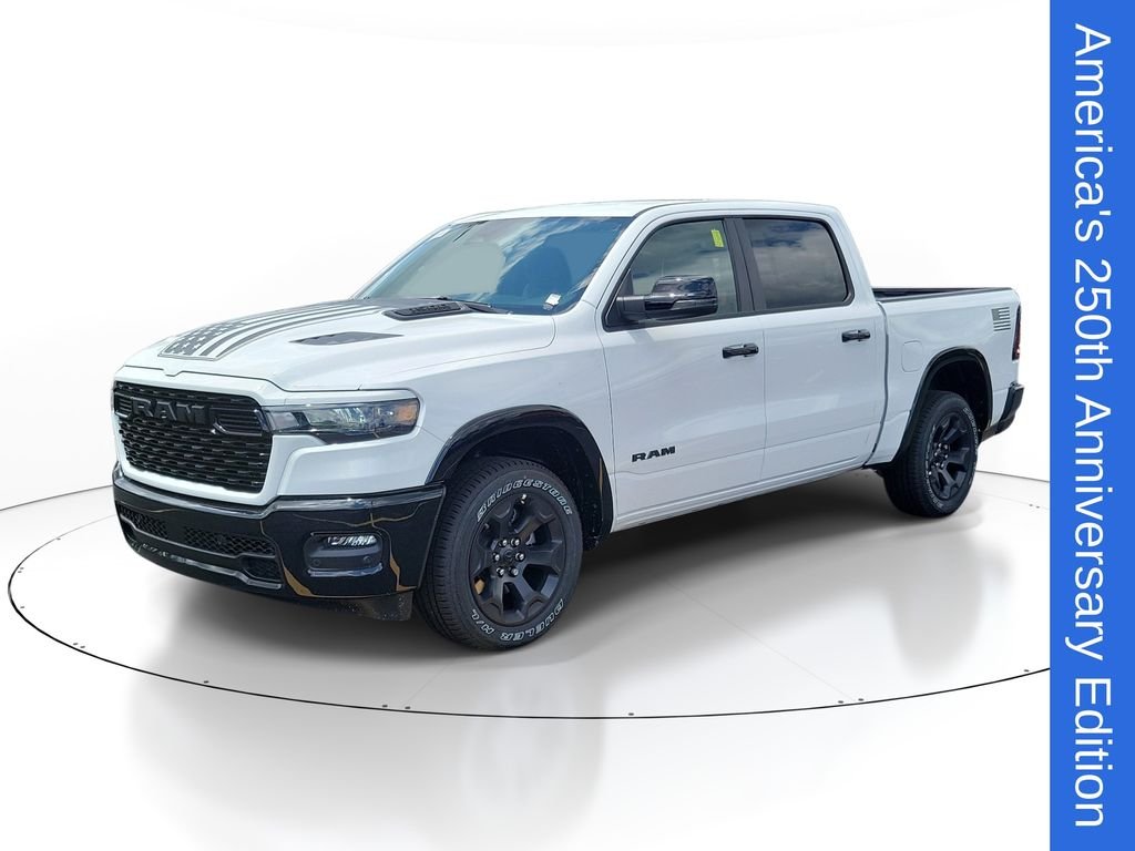 New 2026 Bright White Clearcoat RAM Big Horn/Lone Star image 2