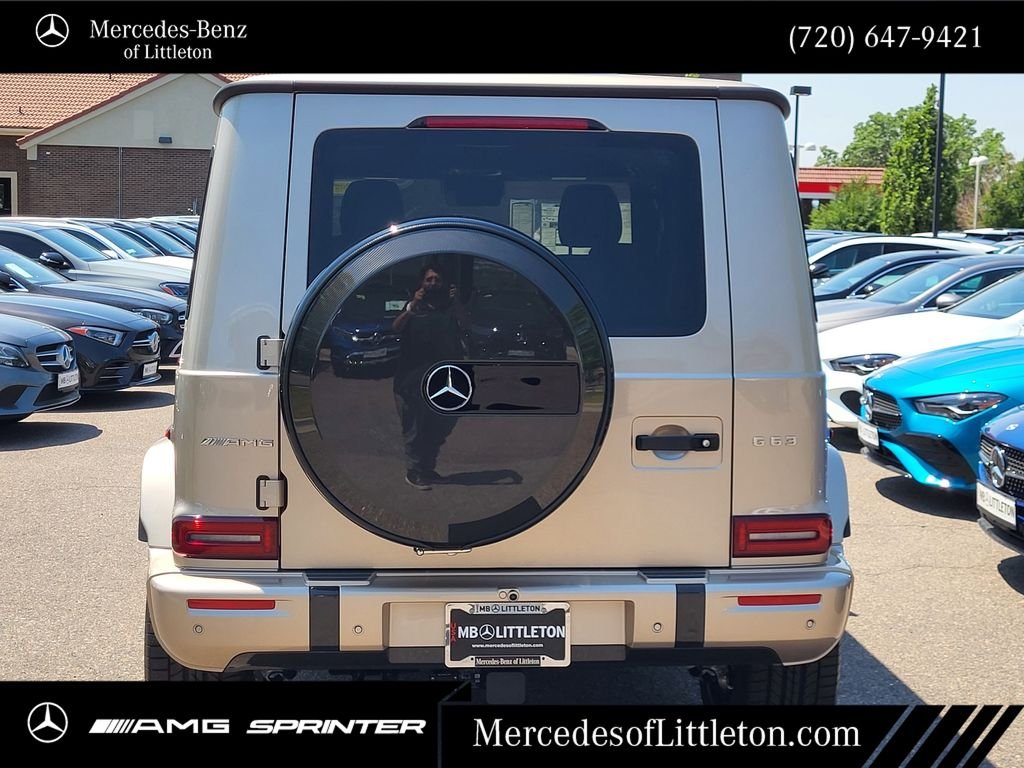 New 2026 MANUFAKTUR Desert Silver metallic Mercedes-Benz G 63 AMG® image 6