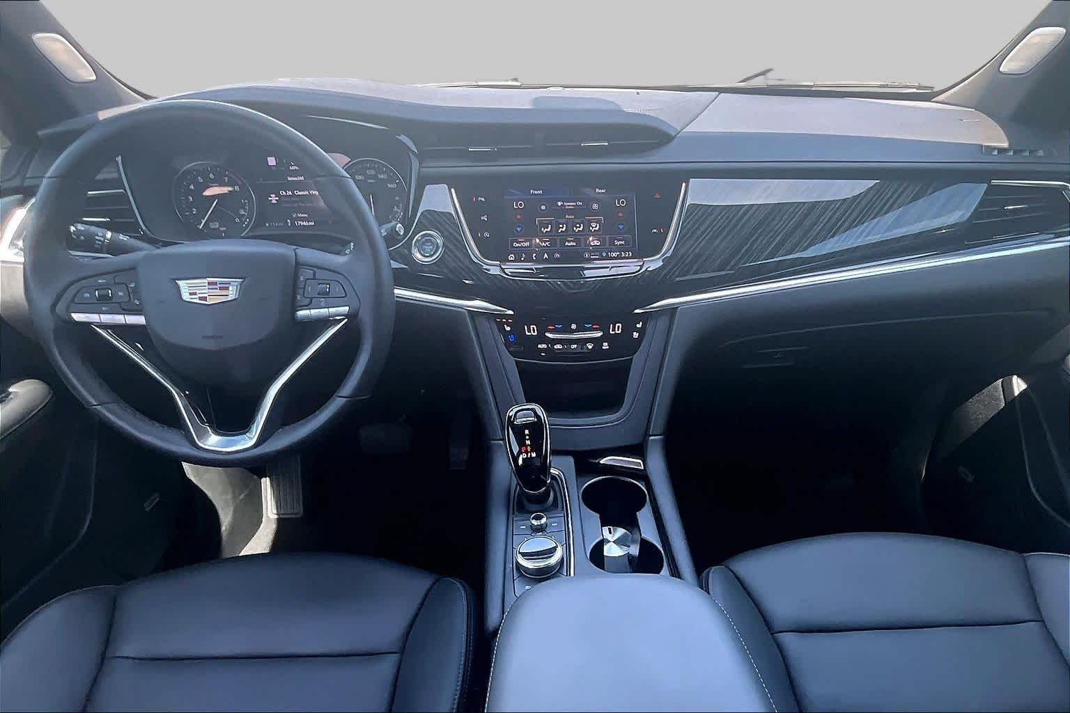 Used 2024 Stellar Black Metallic Cadillac FWD Premium Luxury image 14
