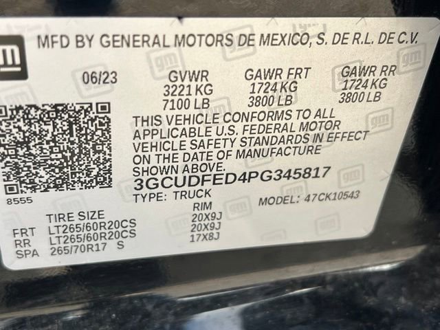 Used 2023 Black Chevrolet LT Trail Boss image 16