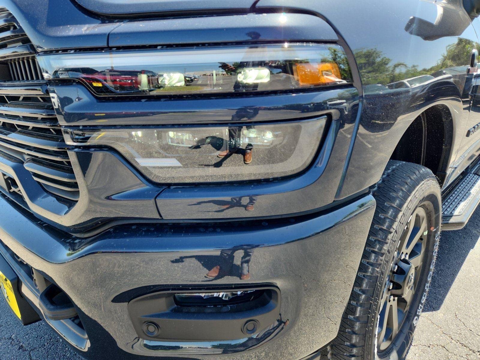 New 2026 Forged Blue Metallic Exterior Paint RAM Laramie image 9