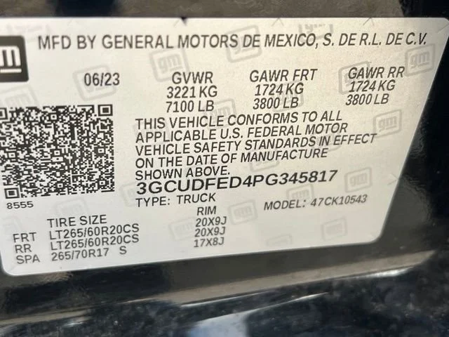 Used 2023 Black Chevrolet LT Trail Boss image 16
