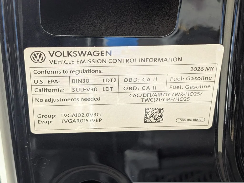 Certified Used 2026 Deep Black Pearl Effect Volkswagen 2.0T SE R-Line Black image 26