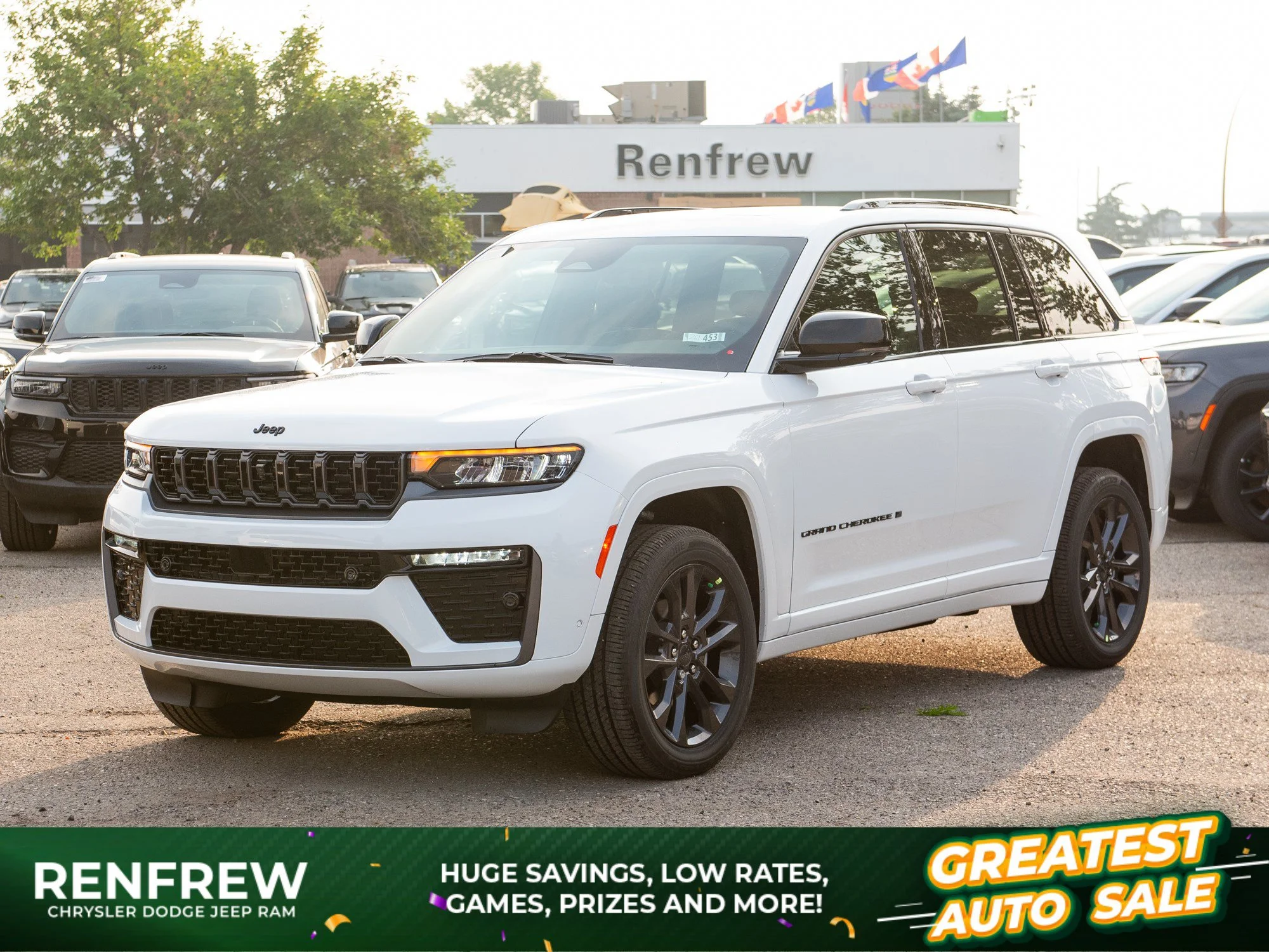 New 2026 White Jeep Limited Reserve* 4x4, Turbo, Pano Sunroof, Nappa Leather image 1