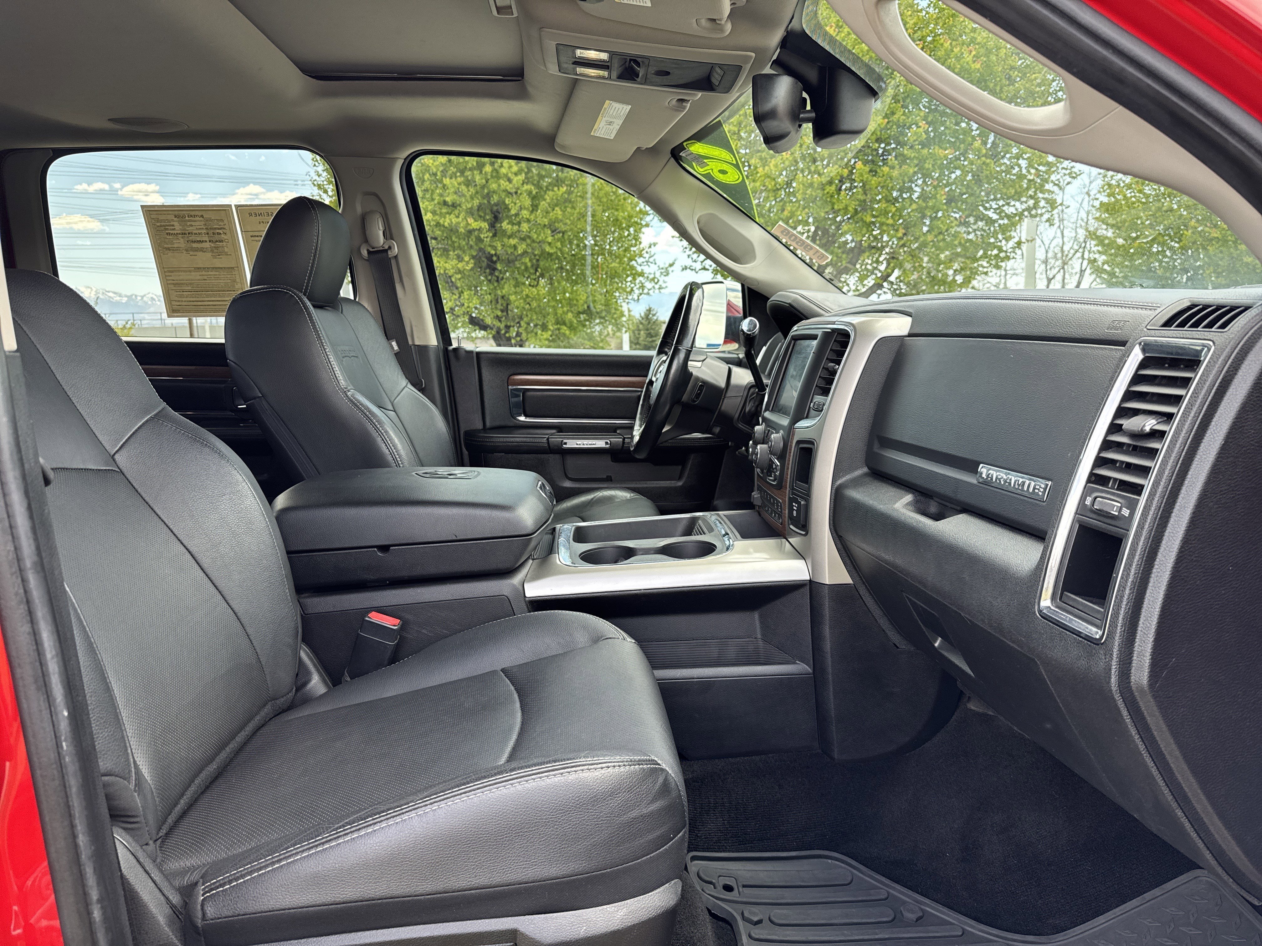 Used 2016 Flame Red Clearcoat Ram Laramie image 22