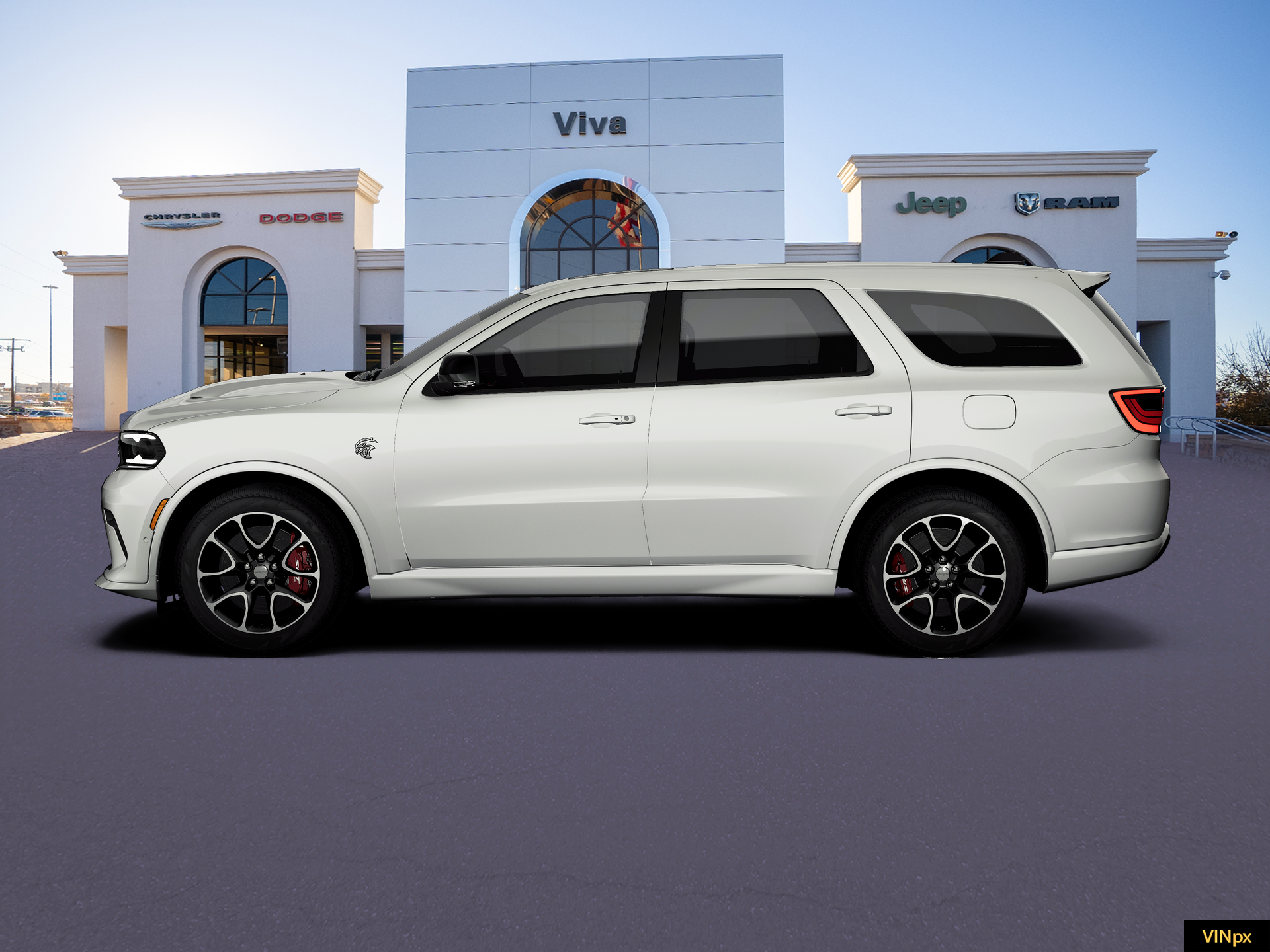 New 2027 White Knuckle Clearcoat Dodge SRT Hellcat image 3