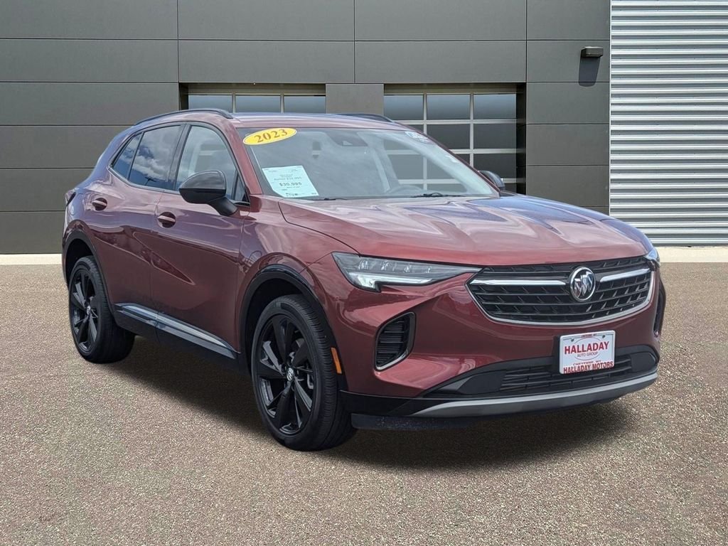 Certified Used 2023 Cinnabar Metallic Buick Preferred image 3