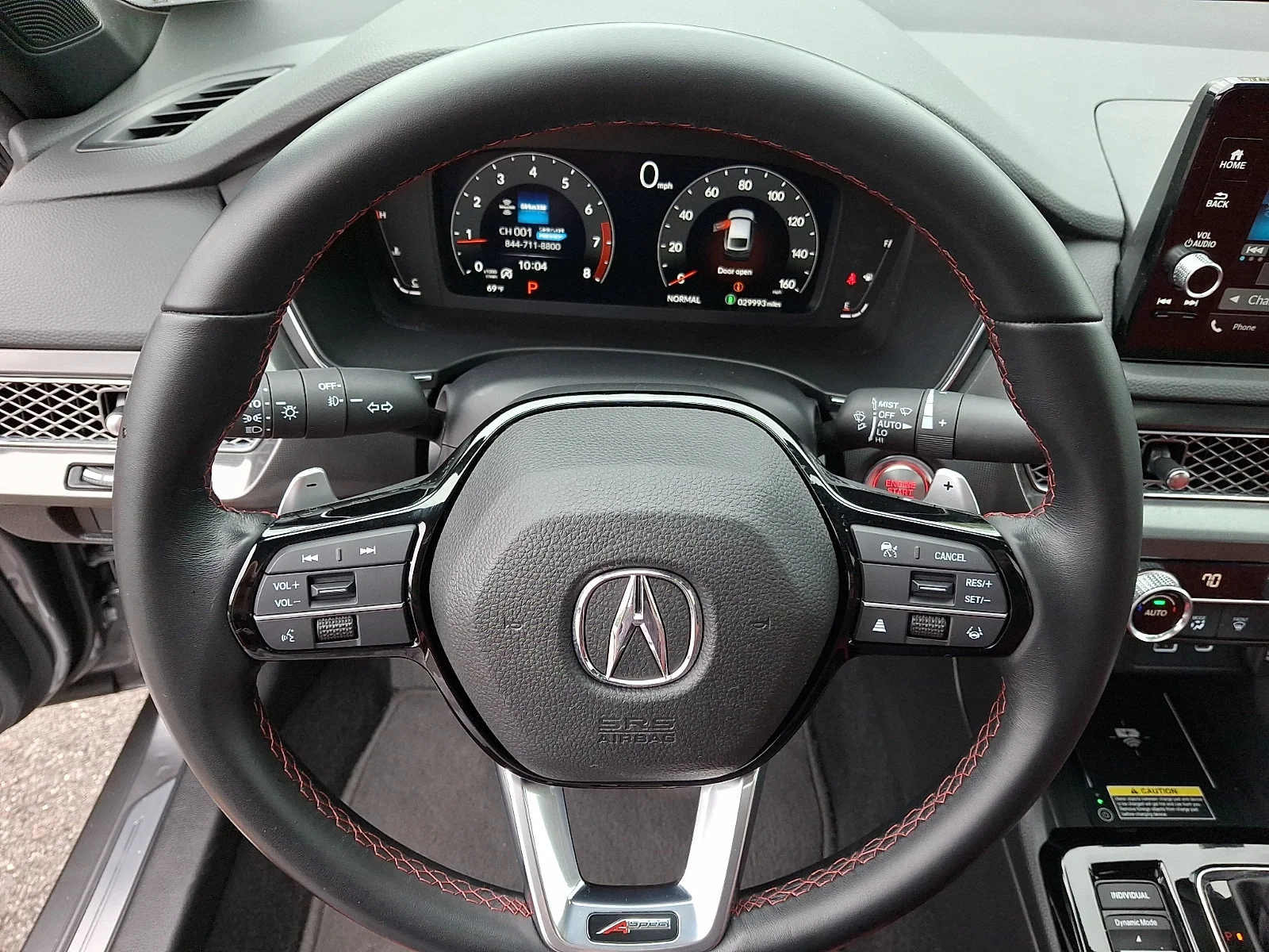 Certified Used 2024 Liquid Carbon Metallic Acura A-SPEC TECH image 19