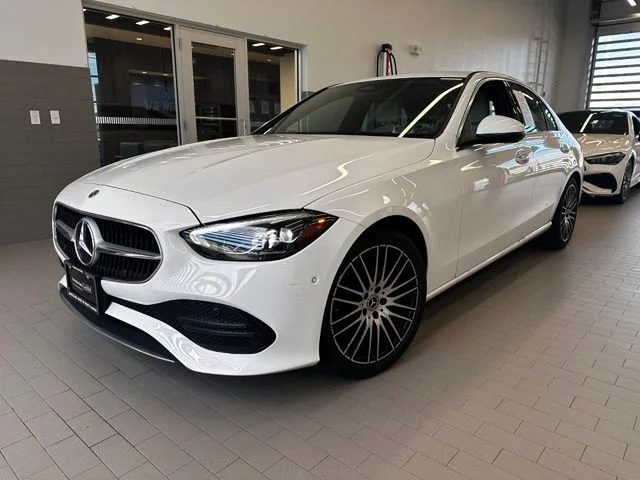 Certified Used 2023 White Mercedes-Benz C 300 image 1