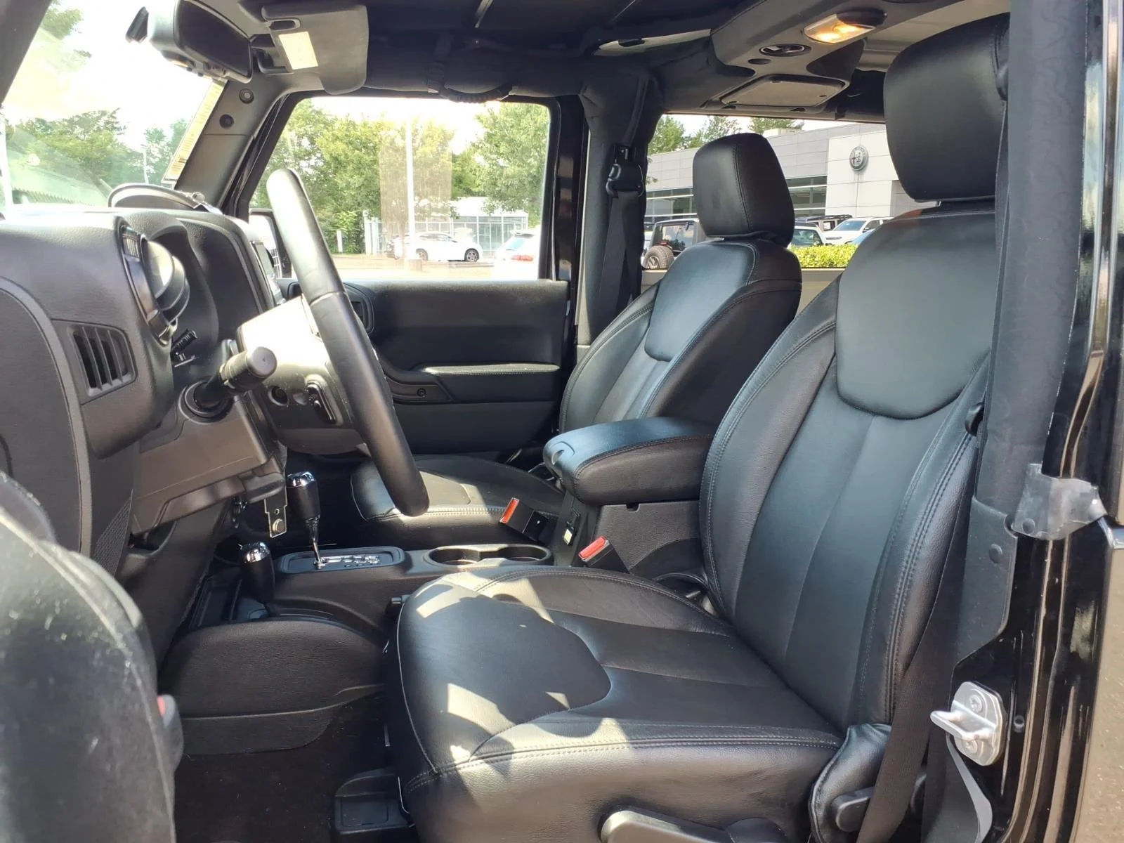 Used 2017 Black Clearcoat Jeep Smoky Mountain image 18
