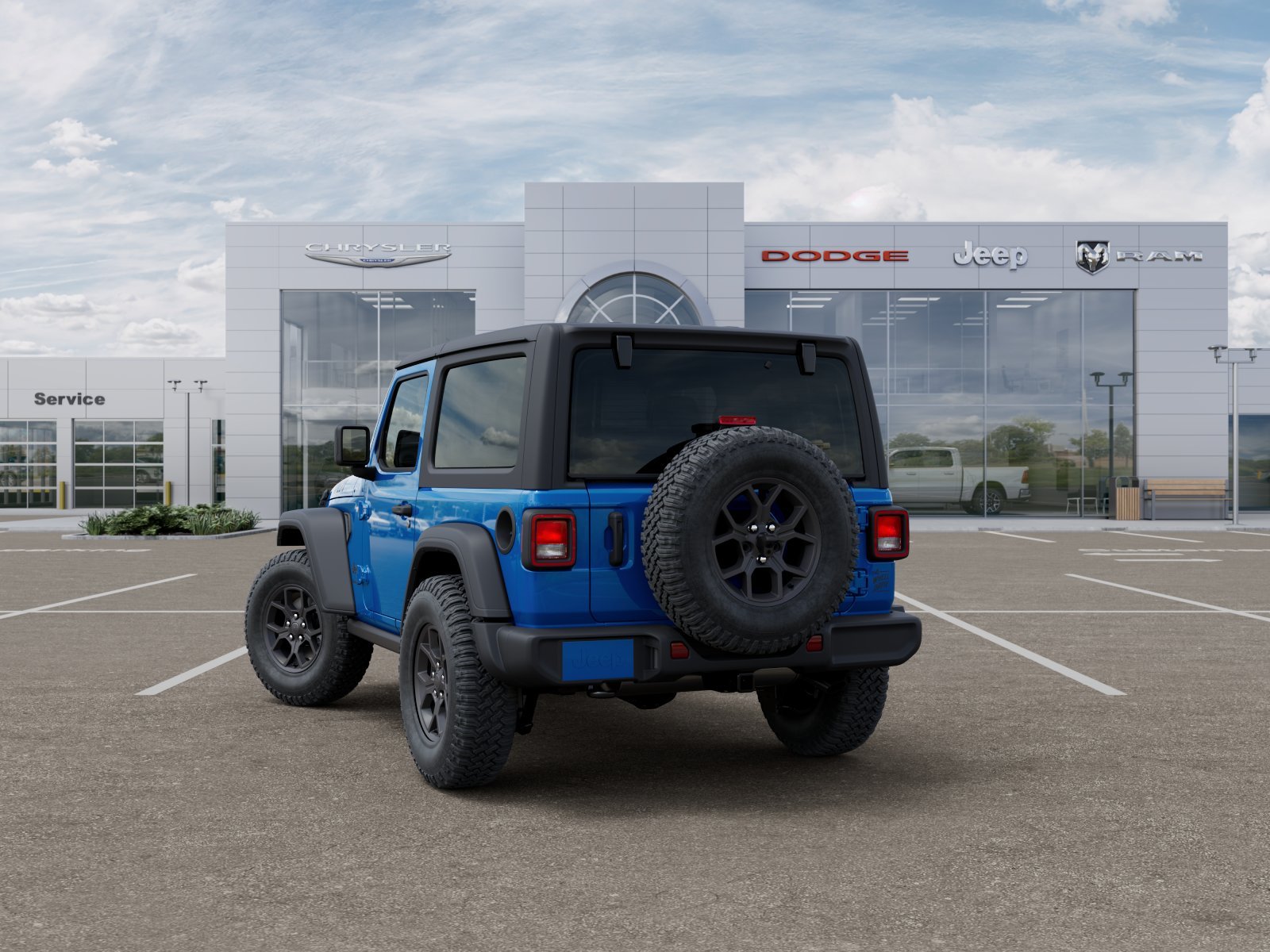 New 2026 Hydro Blue Pearlcoat Jeep Willys image 22