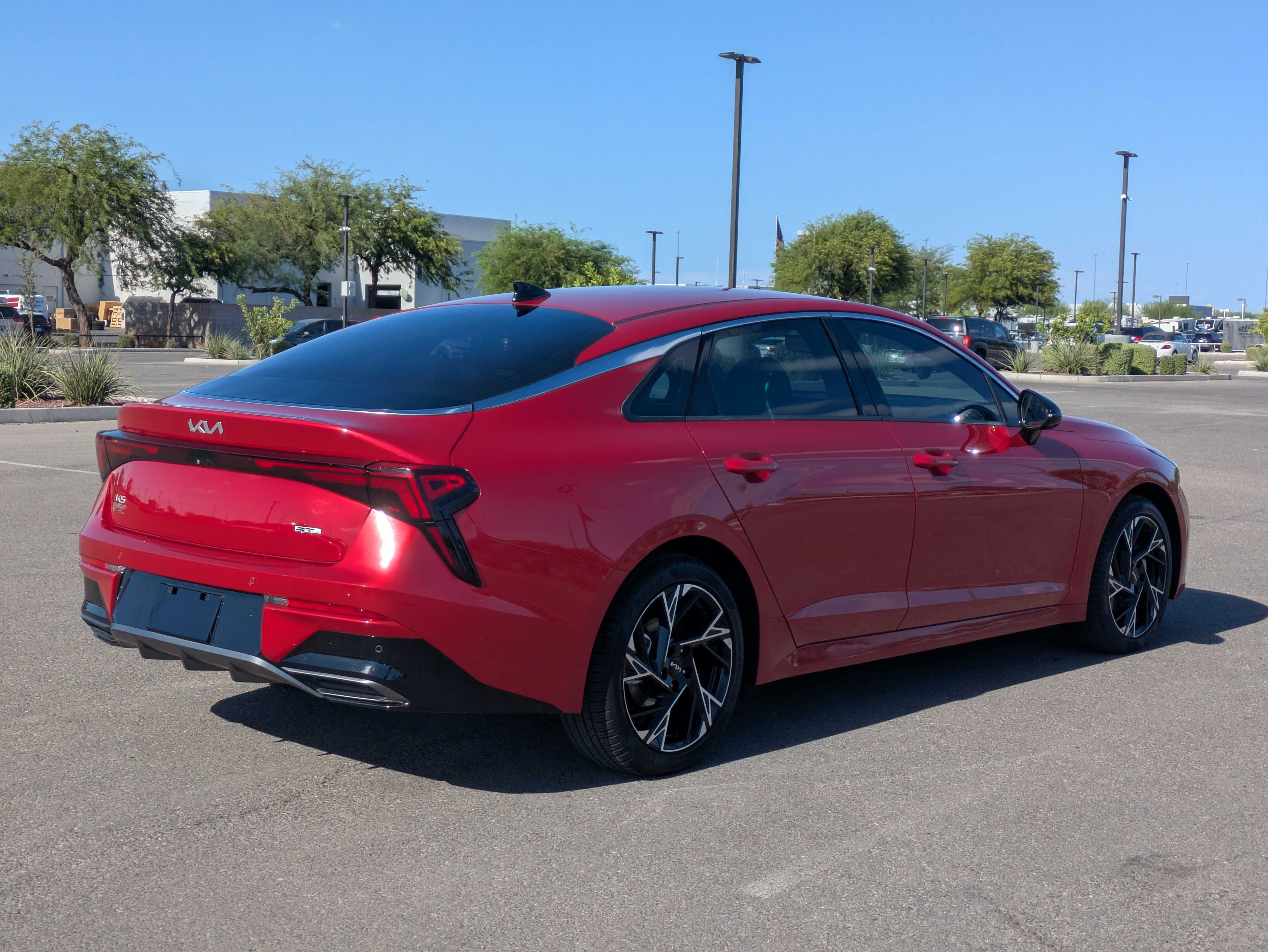 Used 2025 Runway Red Kia GT-Line image 5