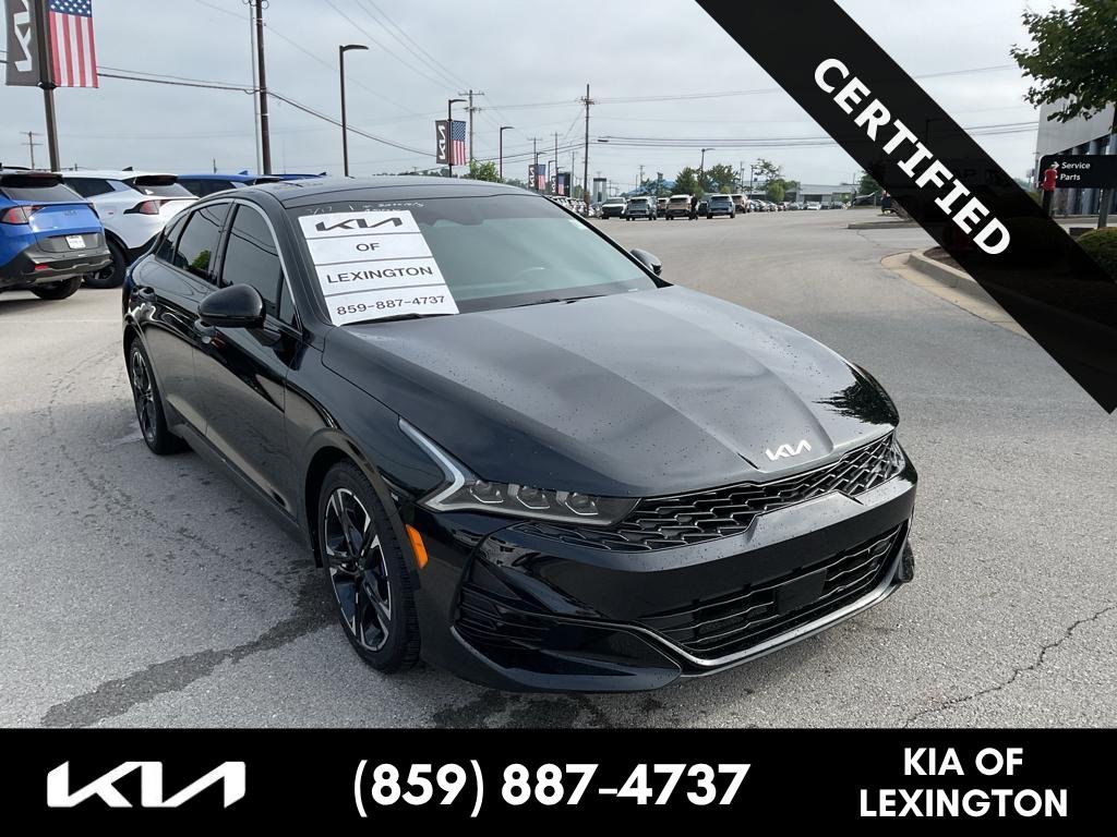 Used 2023 Ebony Black Kia GT-Line image 1