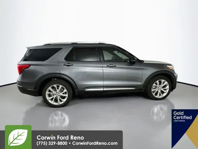 Used 2022 Gray Metallic Ford Platinum image 11