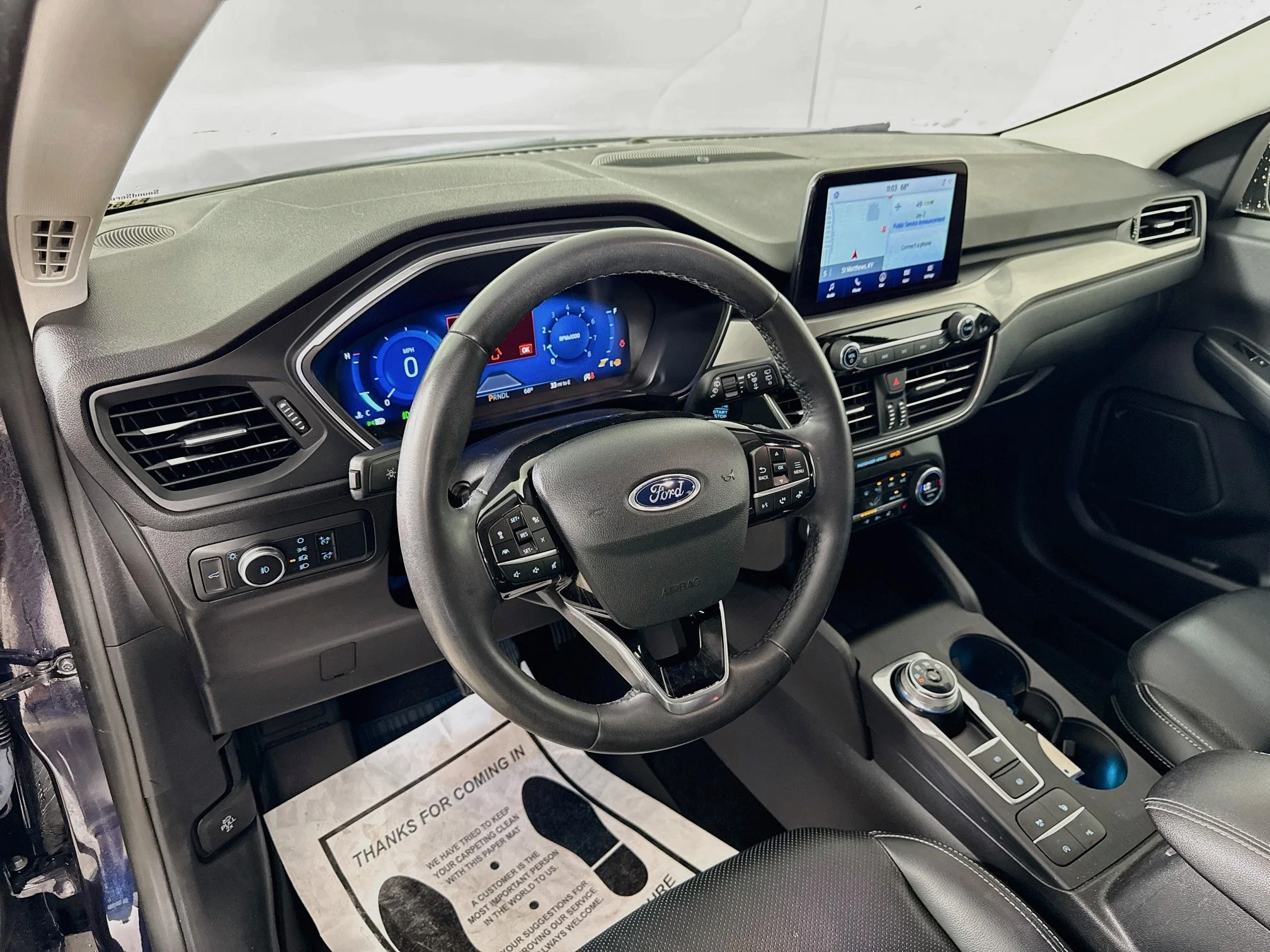 Used 2021 Antimatter Blue Metallic Ford Titanium image 14