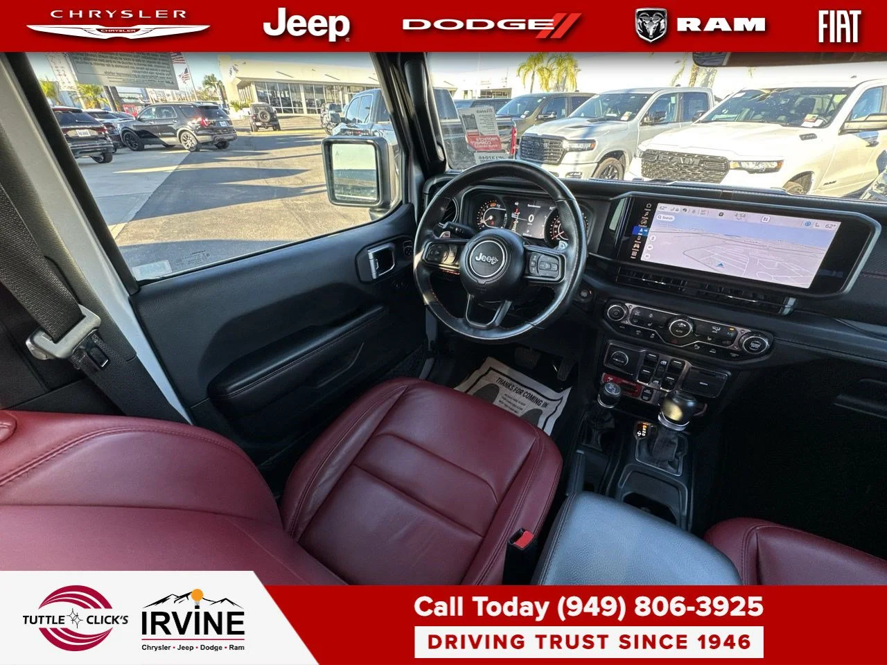 Used 2024 Silver Zynith Clearcoat Jeep Rubicon 392 image 10