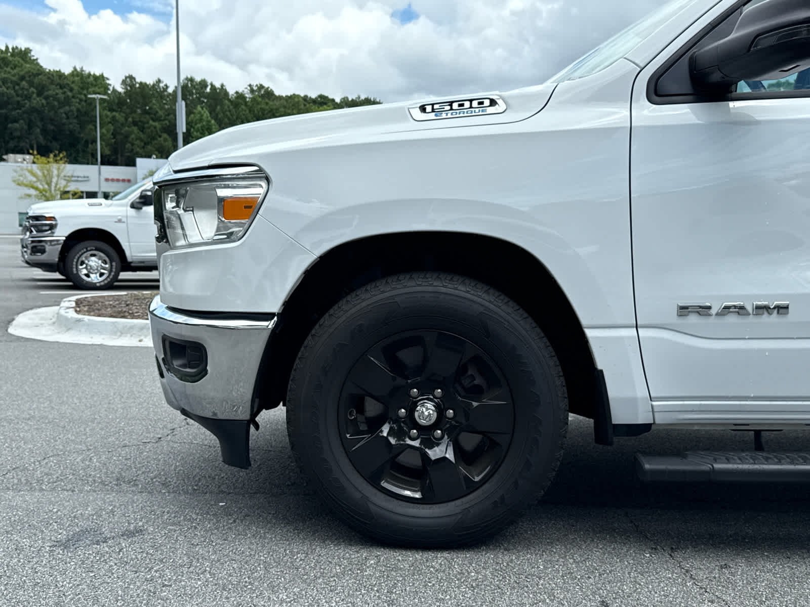 Used 2023 Bright White Clearcoat Ram Lone Star image 12