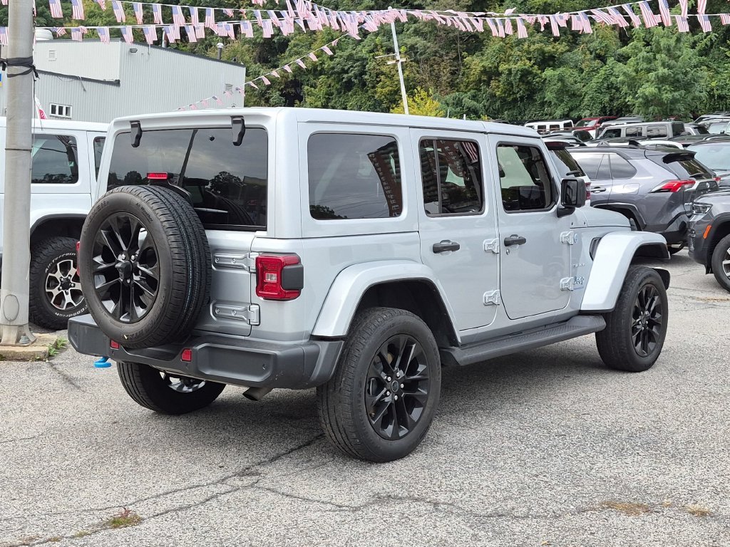 Used 2024 Silver Jeep Sahara 4xe image 4