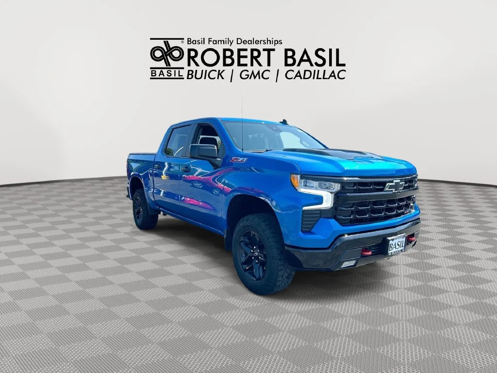 Used 2022 Glacier Blue Metallic Chevrolet LT Trail Boss image 2