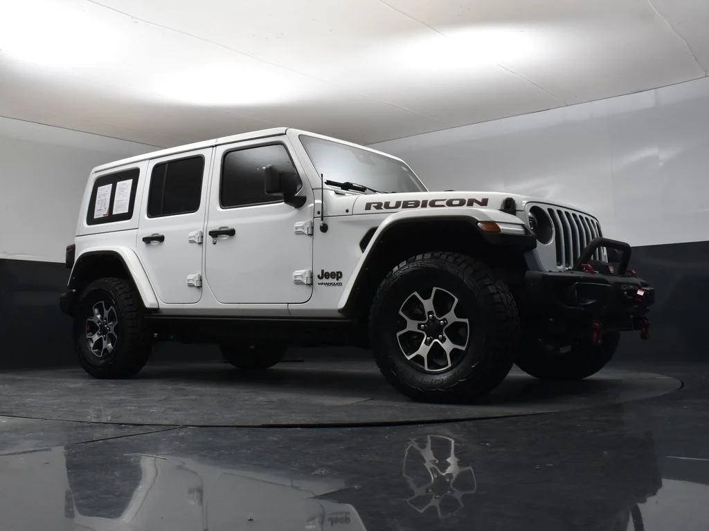 Used 2021 White Jeep Unlimited Rubicon image 30
