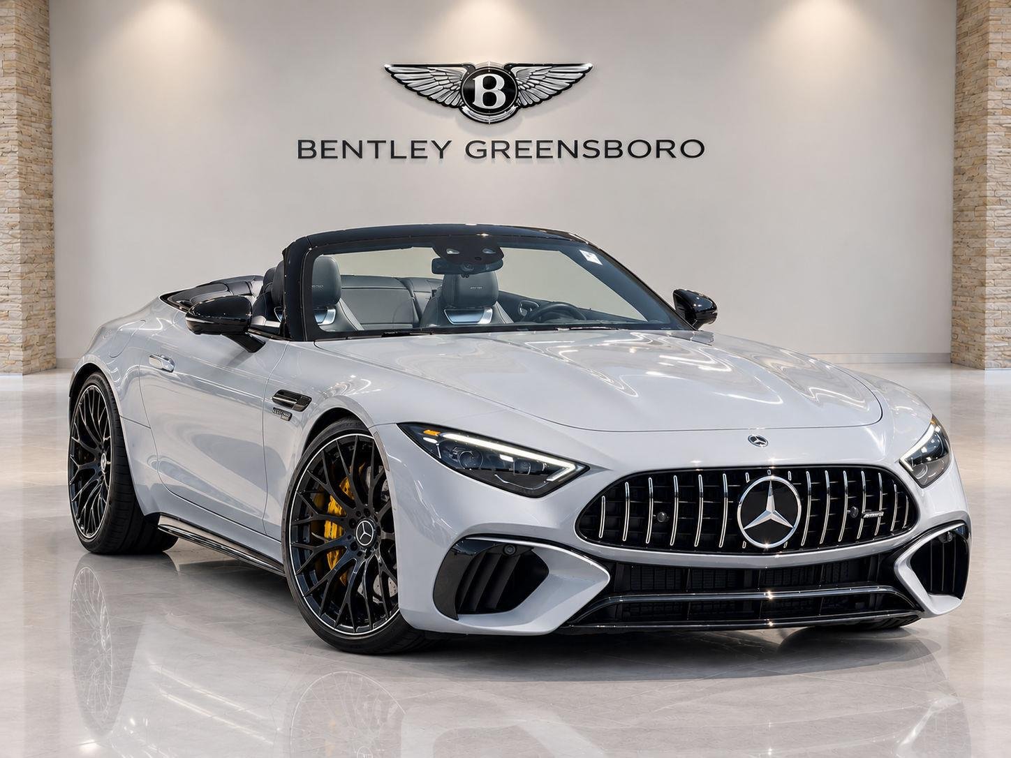 Used 2022 MANUFAKTUR Alpine Grey Mercedes-Benz AMG® SL 55 image 1