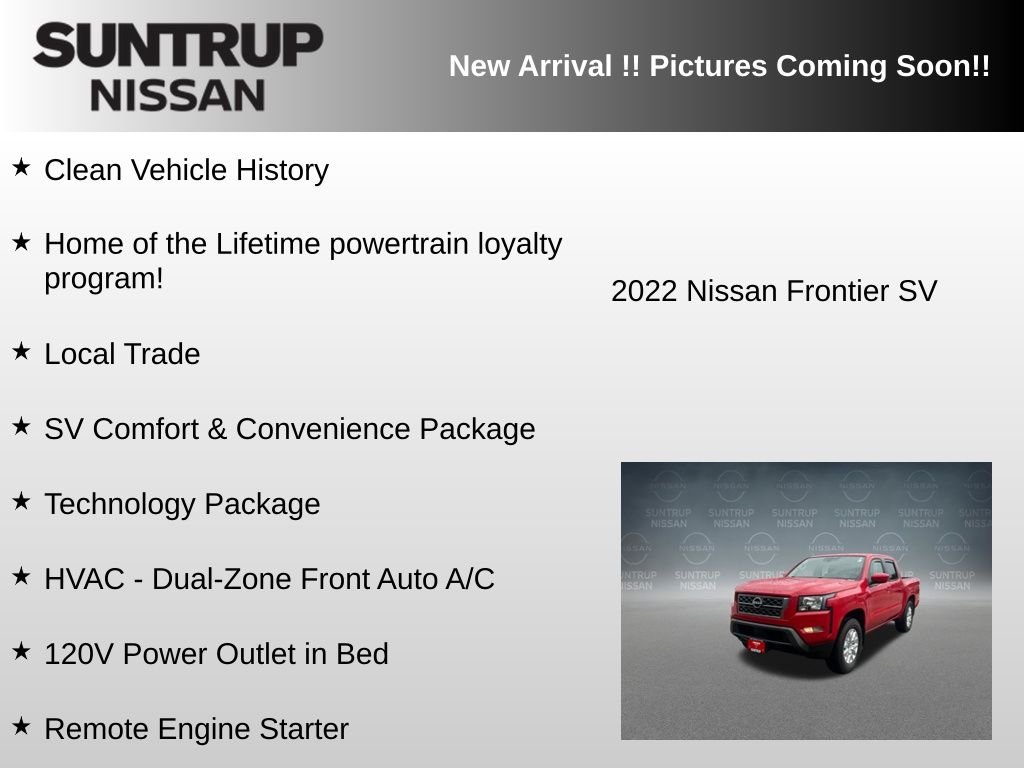 Used 2022 Red Nissan SV image 6